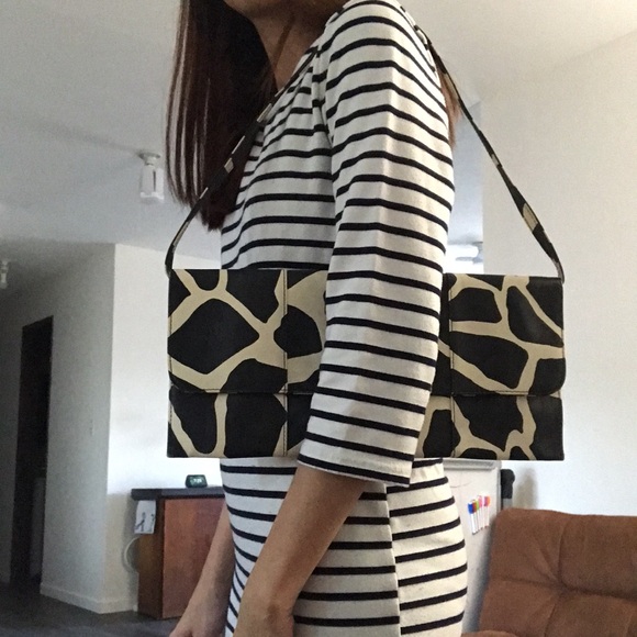 MALDITA Zebra print Envelope Clutch - Picture 6 of 6